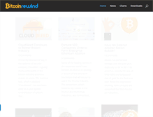 Tablet Screenshot of bitcoinrewind.com